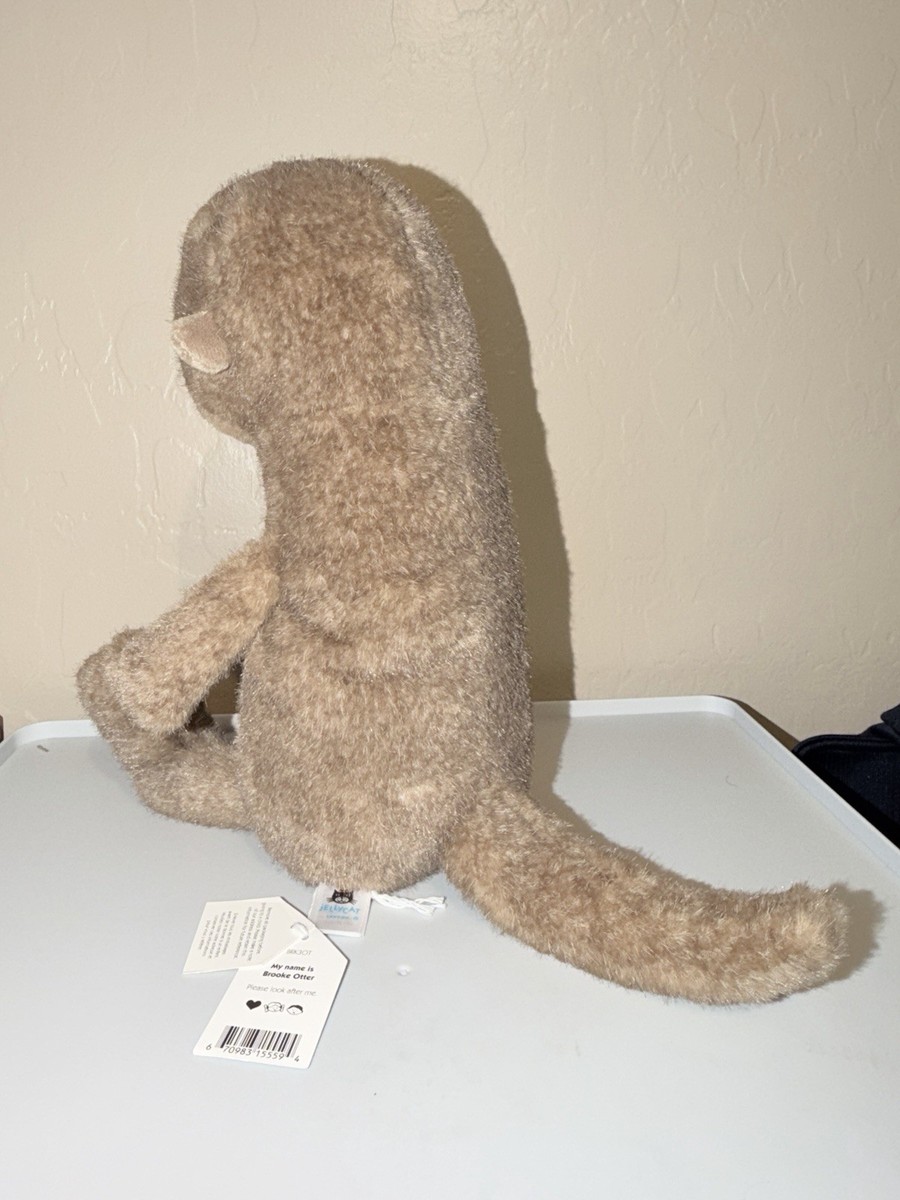 Jellycat Brooke Otter - New with Tags - Sea Ocean Brown Soft