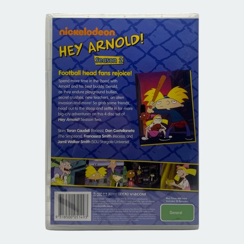 Hey Arnold! Complete Season 1 & 2 DVDs - Region 4, NTSC - New & Sealed *READ* - Picture 7 of 24
