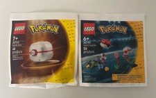 LEGO Pokemon 30729 Premier Ball  30730 Trainer Supplies Polybag -NEW