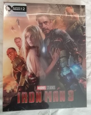 Iron Man 3 Blufans Premium Steelbook DISCLESS Double Lenticular Fullslip
