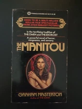 THE MANITOU 1977  GRAHAM MASTERSON   MOVIE TIE-IN    TERRIFYING   Paperback