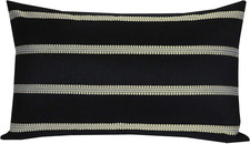 Slow Cow Decorative Rectangular Throw Pillow Cover Textured Lumbar Accent Cushio