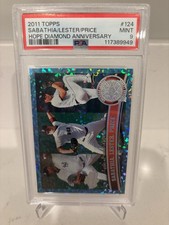 2011 Topps Sabathia Price Lester Hope Diamond Anniversary /60 PSA 9 HOF