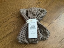 The Organic Company Big Waffle Wash Cloth (Pack 3) - Clay