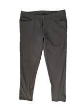 Lululemon Classic Fit Pants Men's 34 36X33 Warpstreme LM5426SE Army Green