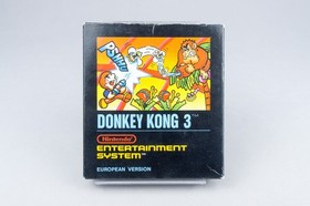 Nintendo NES *Donkey Kong 3* OVP CIB PAL B DT-EEC/FRG Bienengr&auml;ber +