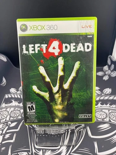 Left 4 Dead (Microsoft Xbox 360, 2009) CIB w/Manual Clean Disc