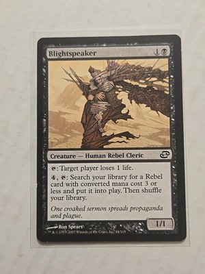 Blightspeaker - Planar Chaos - MP - Common - Creature - MTG 