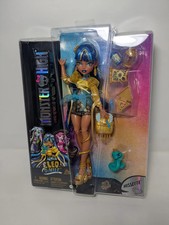 Monster High Cleo de Nile bambola G3 Core Mattel 2023 nuova con scatola con Hissette Pet & Acc