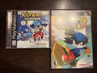 Klonoa Door To Phantomile (PS1) NO MANUAL + Klonoa 2 Lunatea’s Veil (PS2) CIB