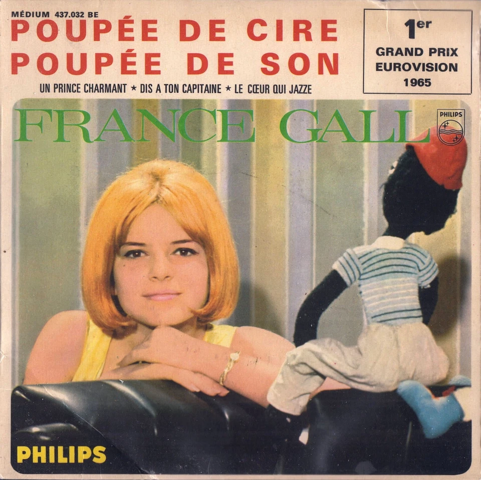 FRANCE GALL: "Poupée De Cire Poupée De Son" (´65 / rare orig. French EP) - Bild 1 von 1