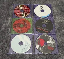 2000s Pop CD Lot Of 6 Loose Lady Gaga Pink Britney Spears Rihanna Chris Brown