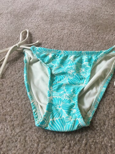 Xhiliration Girls Graphic Print Swim Bikini Bottom 1pc Size XS Multicolor - Picture 3 of 7