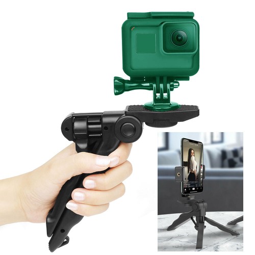 Handheld 360Rotation Tripod Phone/Camera/DJI Holder Mount For iPhone iOS Samsung - Picture 3 of 13