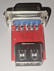 adaptateur Souris commodore rouge  AMIGA 500 600 1200 usb db9 usb et sans fil