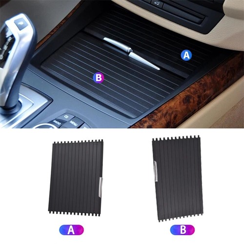 Console Cup Drink Holder Roller Blind Cover Tray For BMW X5 X6 E70 E71