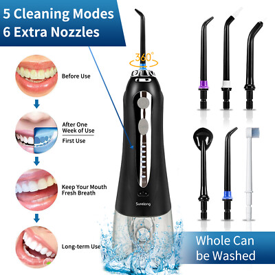Waterpik Cordless Dental Water Flosser Oral Irrigator Teeth