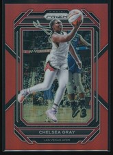 Chelsea Gray 2023 Panini Prizm WNBA Red Prizm /199 #87