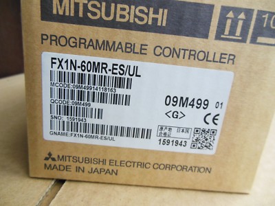 1PC Mitsubishi FX1N-60MR-ES/UL PLC New In Box FX1N60MRESUL One Year Warranty #