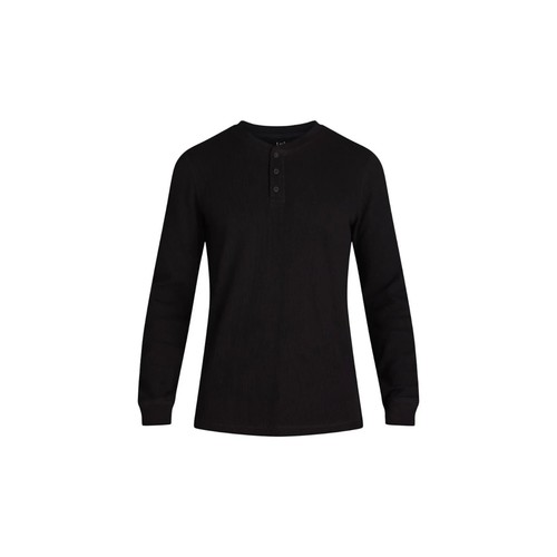 New George Men's Long Sleeve Thermal Henley Shirt Multiple Sizes & Colors - Picture 15 of 26