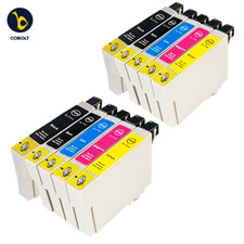 10 INK CARTRIDGE For Use In Epson D5050 D78 DX400 DX4000 DX4050 DX4400 DX4450