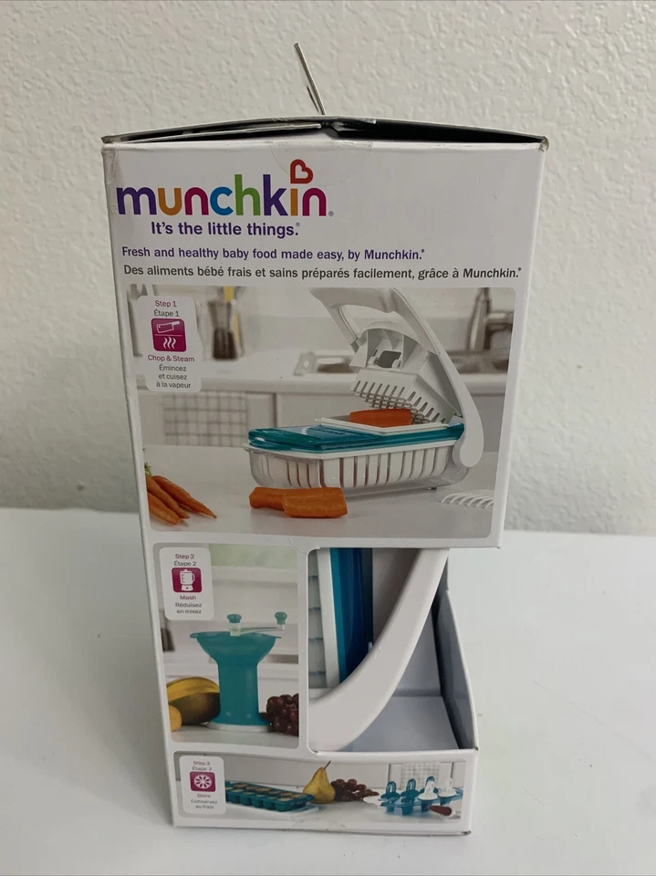 Picadora y streamer de alimentos frescos Munchkin 2 en 1 Foto 4 de 4