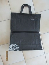RENE LEZARD schwarze Einkauftasche mit Logo 31,5/40,0/0,15cm aus Kunststoff