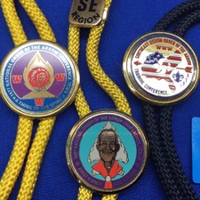 Boy Scout 3 Order Of The Arrow Bolo Ties Mixed lot # BT 7  237C2