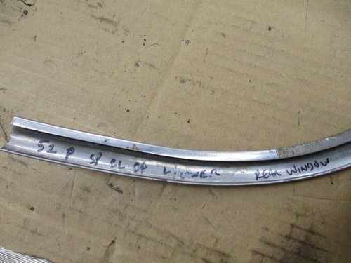 1952 Plymouth Rear Window Left Lower Exterior Molding Trim 1477835 NOS OEM - Picture 7 of 8
