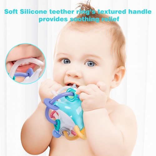 Baby Toys Rattle & Teething Toys, Starfish Sharp Infant Toys - Picture 4 of 7
