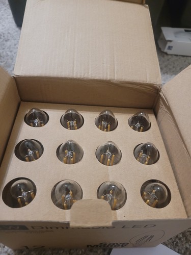 E12 LED Dimmable 4w 12 Piece Set 2700k - Picture 3 of 7