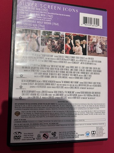 Silver Screen Icons: Debbie Reynolds (DVD,2018) - Picture 2 of 2