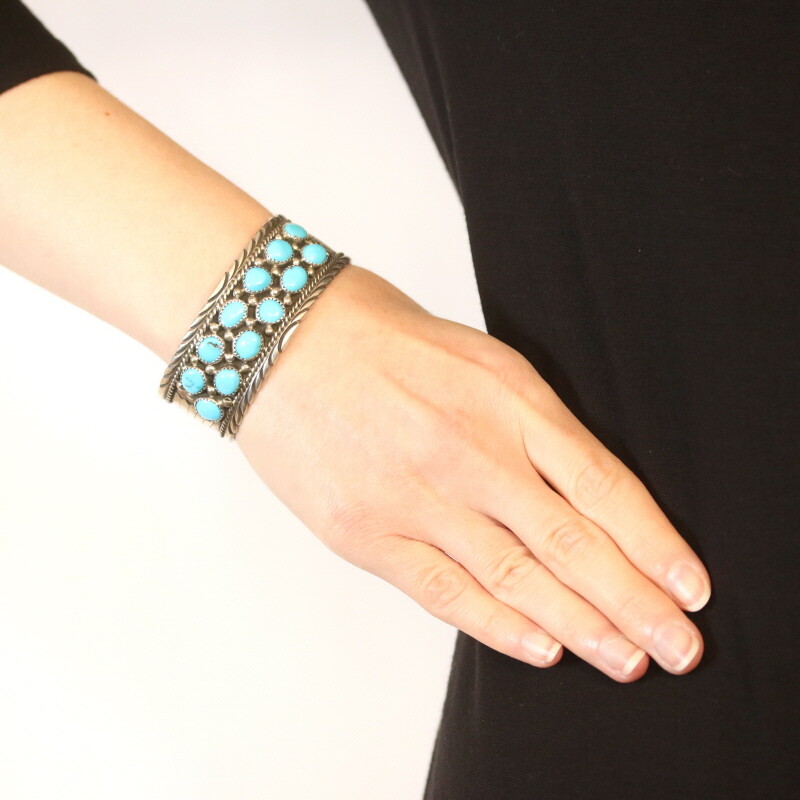アクセサリー indian jewelry RUTH ANN BEGAY Native American Vintage Navajo Ruth Ann Begay Turquoise