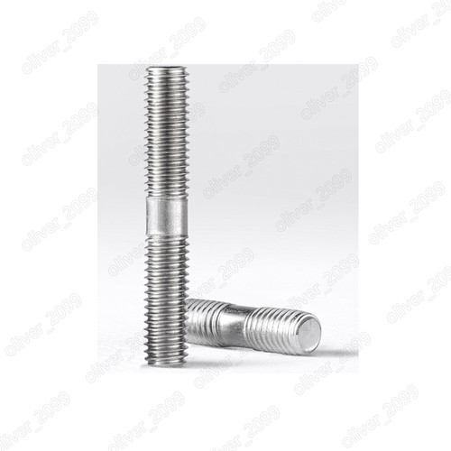 316 Stainless Steel Double End Studs Rods Clamping Type M6 M8 M10 M12 M14 M16 - Picture 3 of 5