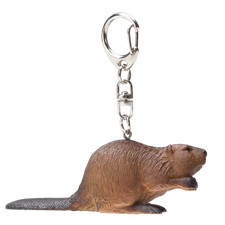 MOJO Beaver Animal Figure KEY CHAIN