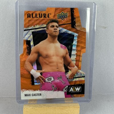 AEW Upper Deck Allure 2022 Max Caster #84 Orange Slice