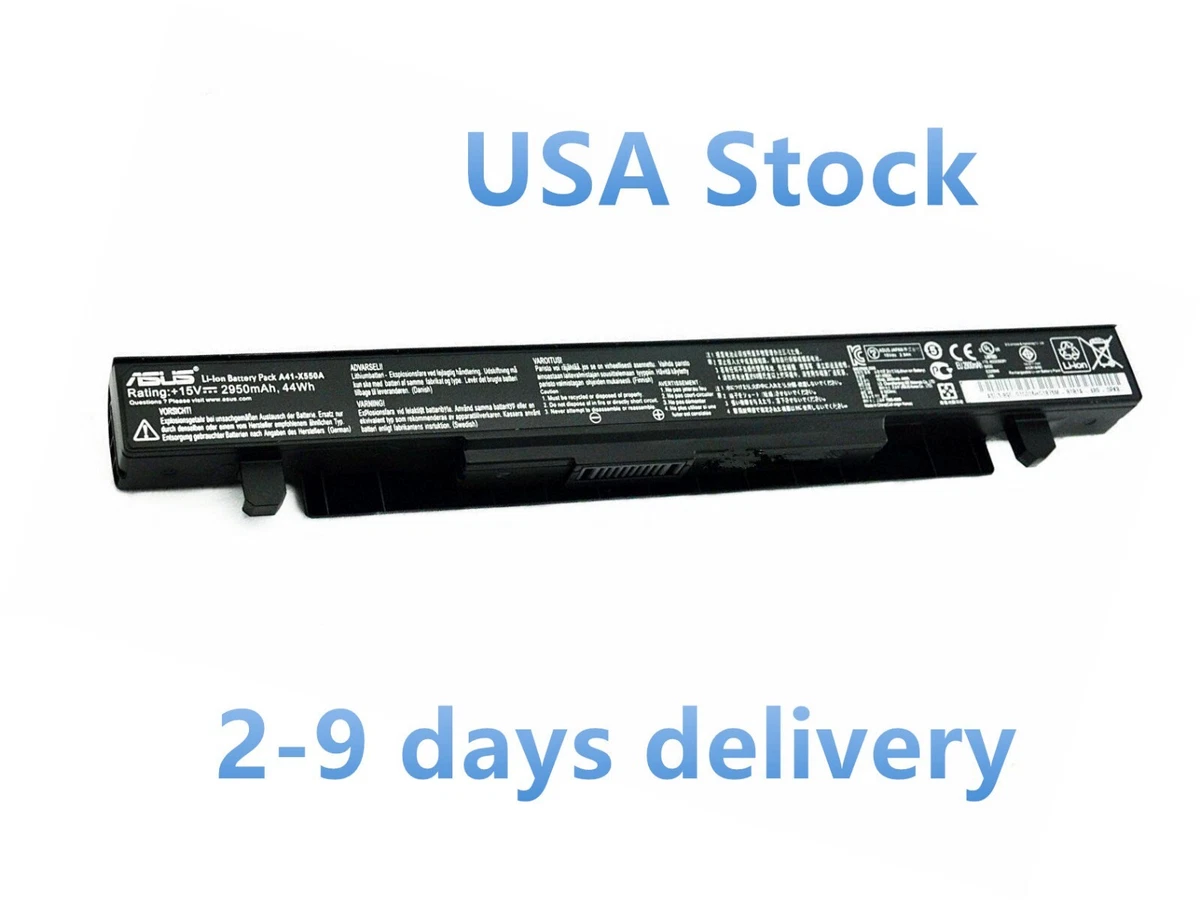 Genuine A41-X550A Battery for ASUS R510C X552C X552E A450 A550 F450 Laptop  New