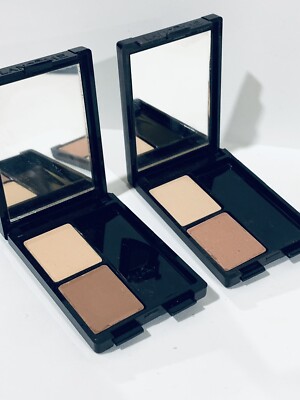 2X Lancôme Maquiriche Eye Colour Duo Coquille Petite Fauve No Applicator