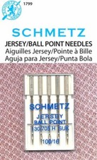SCHMETZ JERSEY/BALL POINT SEWING MACHINE NEED...