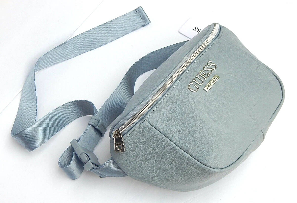 New Guess Men\'s Blue and Black Belt Bag SZ M GUESS belt bag Berlin Bumbag L Blue Night | Buy bags, purses  main image 4