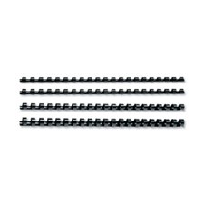 4028601 , Acco GBC Binding Comb 19mm Durable A4 21-Ring Black (Pack of 100)