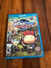 Scribblenauts Unlimited (Nintendo Wii U, 2012) Complete CIB