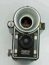 Vintage Spartus Press Flash 120MM Box Film Camera Tested WORKING!~