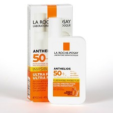 Anthelios Protector Solar Fluido Invisible SPF 50+ La Roche Posay 50 ml