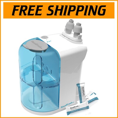 User-Friendly Rechargeable Nasal Cleaning System - Sleep Better, Breathe Easier-