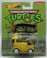 Hot Wheels Premium Teenage Mutant Ninja Turtles Party Wagon Real Riders GJR50