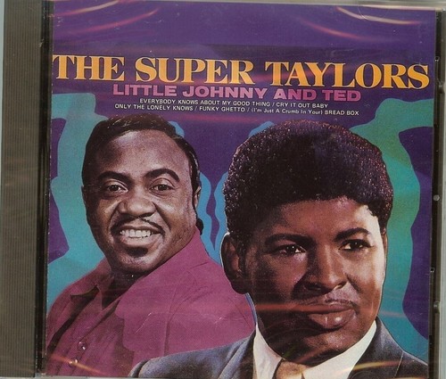 The Super Taylors - Little Johnny Taylor / Ted Taylor - CD - NEW - SEALED - 第 1/2 張圖片