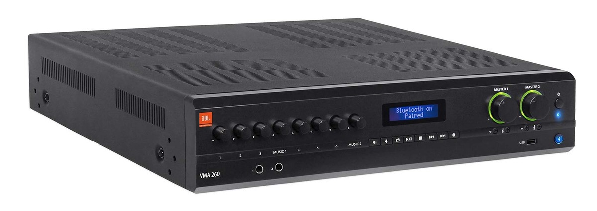 JBL VMA260 120-Watt 70 Volt 70V Mixer/Amplifier with