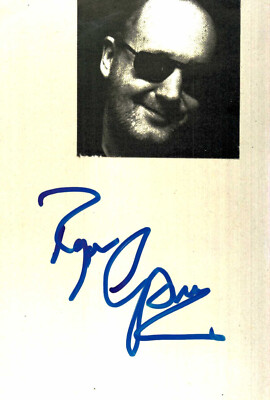 Roger Chapman * Original Signature on Photo Print Card 10x15 - No. 806 L