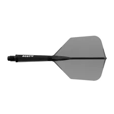 CUESOUL ROST 77 Integrated Dart Shaft and Flight,Big Wing Shape-Black